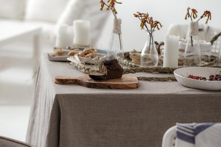 La nappe enduite : l'alliance parfaite entre élégance et praticité